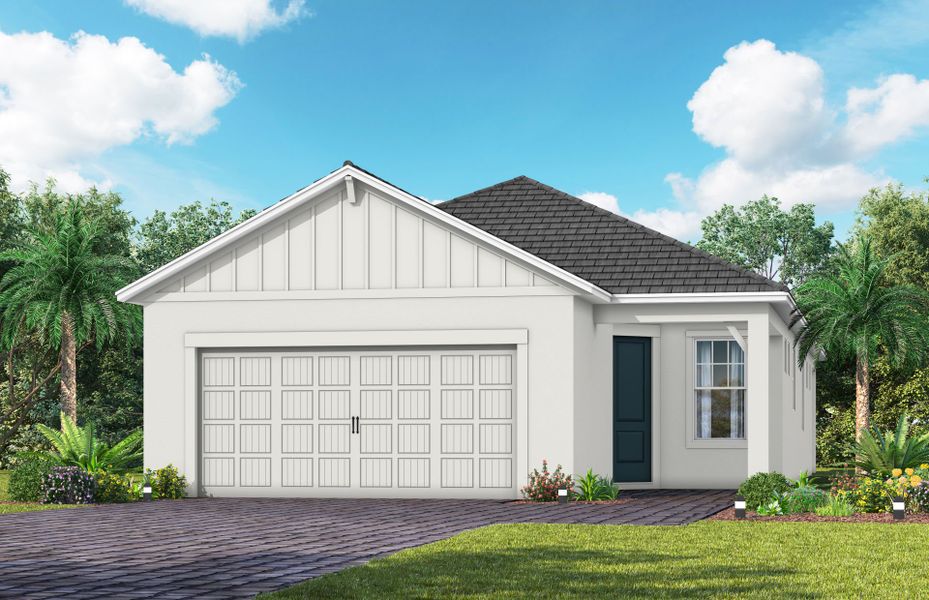 Representative exterior photo of a completed home built from the Contour by Pulte Homes in SeaFlower, Bradenton, FL (Image 14). Representative exterior photo of a completed home built from the Contour by Pulte Homes in SeaFlower, Bradenton, FL (Image 14).
