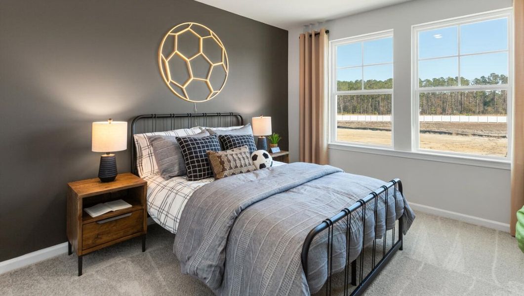 Furnished interior view inside a new home in McKenzie Gardens, Brunswick (Image 16).