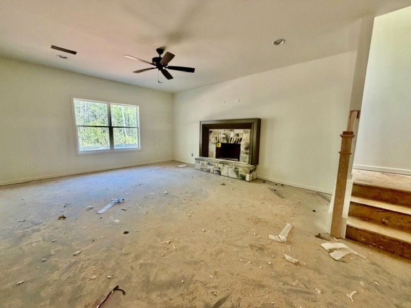 In-progress construction of a new home in Forrest Farms, Greenville, GA (Image 7).