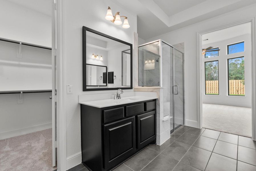 Furnished interior view inside a new home in Colton, Montgomery (Image 12).