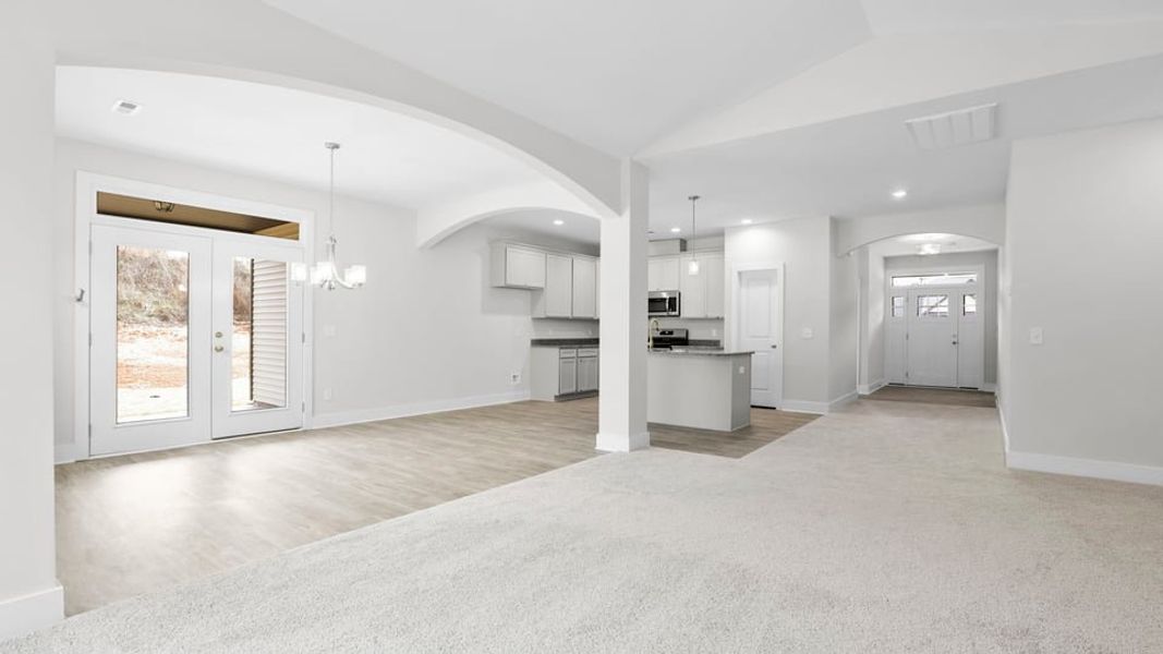 Spacious, unfurnished interior of a new home in Pine Lake Estates, Anderson (Image 18). Spacious, unfurnished interior of a new home in Pine Lake Estates, Anderson (Image 18).
