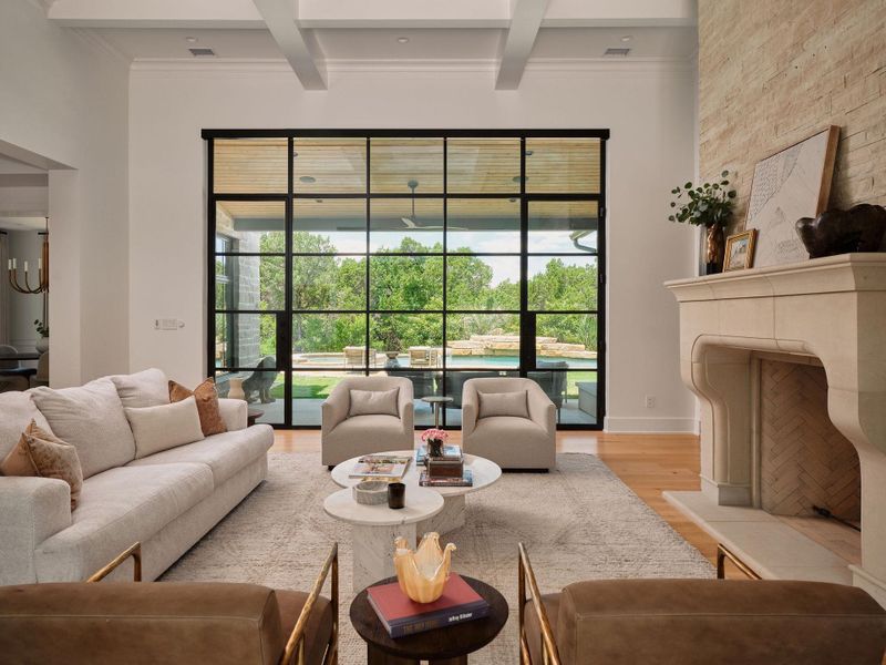 Furnished interior view inside a new home in , Austin (Image 18).
