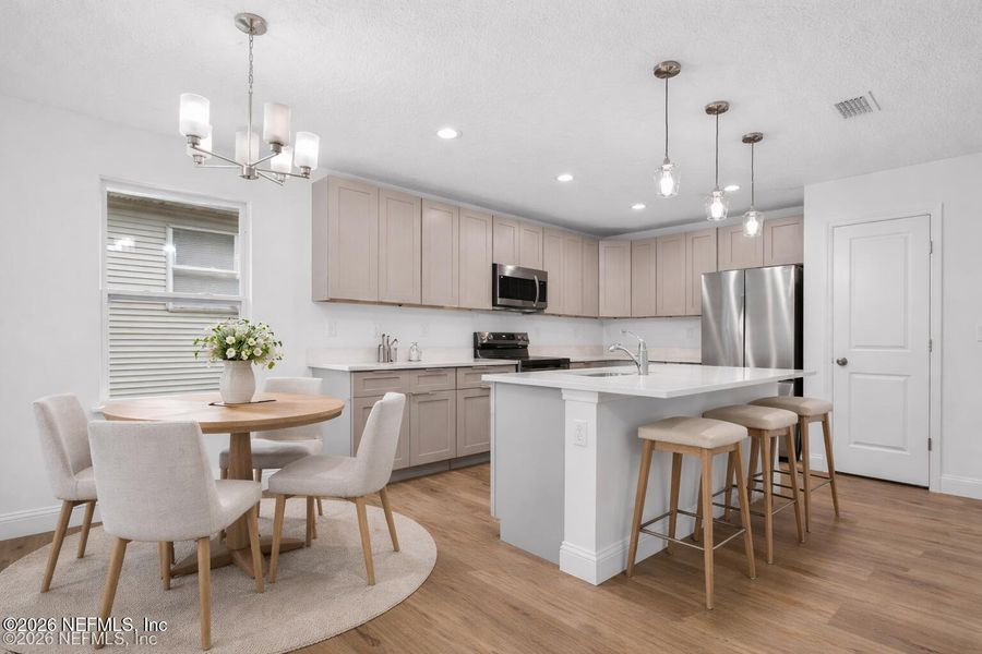 Furnished interior view inside a new home in , Jacksonville (Image 5).