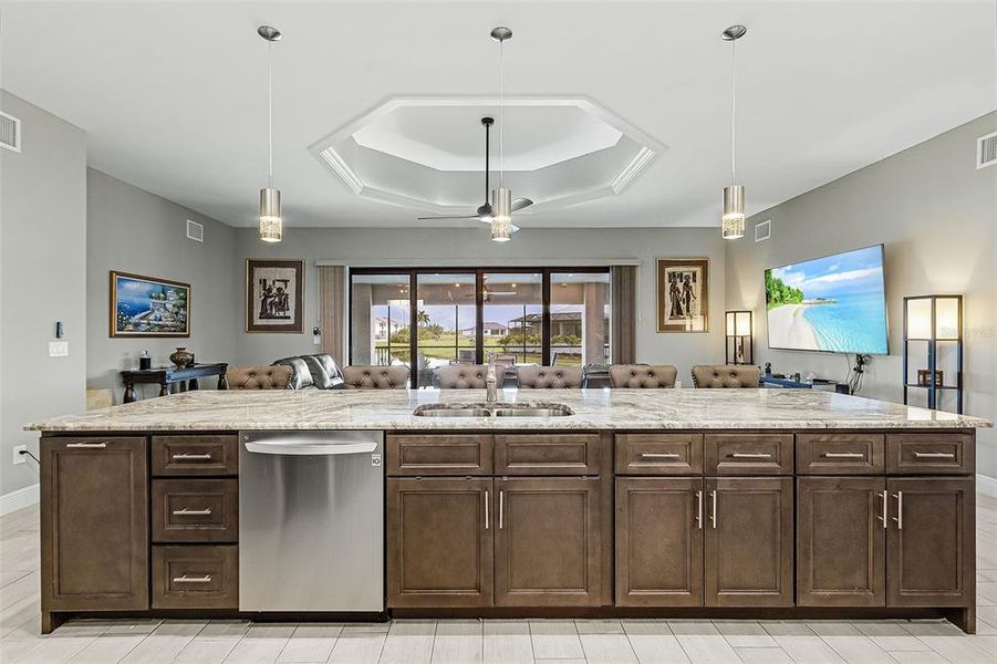 Furnished interior view inside a new home in , Punta Gorda (Image 8).