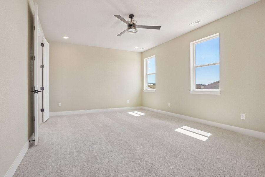 Spacious, unfurnished interior of a new home in Jackson Creek North, Monument (Image 47).