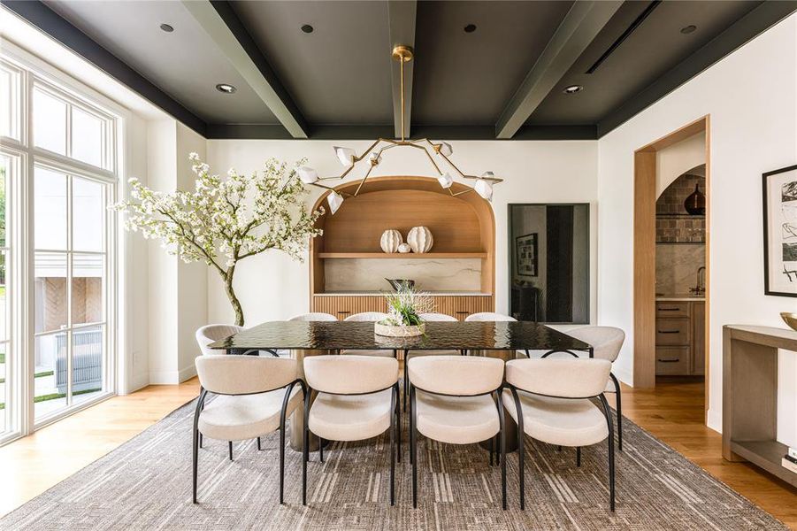 Furnished interior view inside a new home in , Dallas (Image 7). Furnished interior view inside a new home in , Dallas (Image 7).