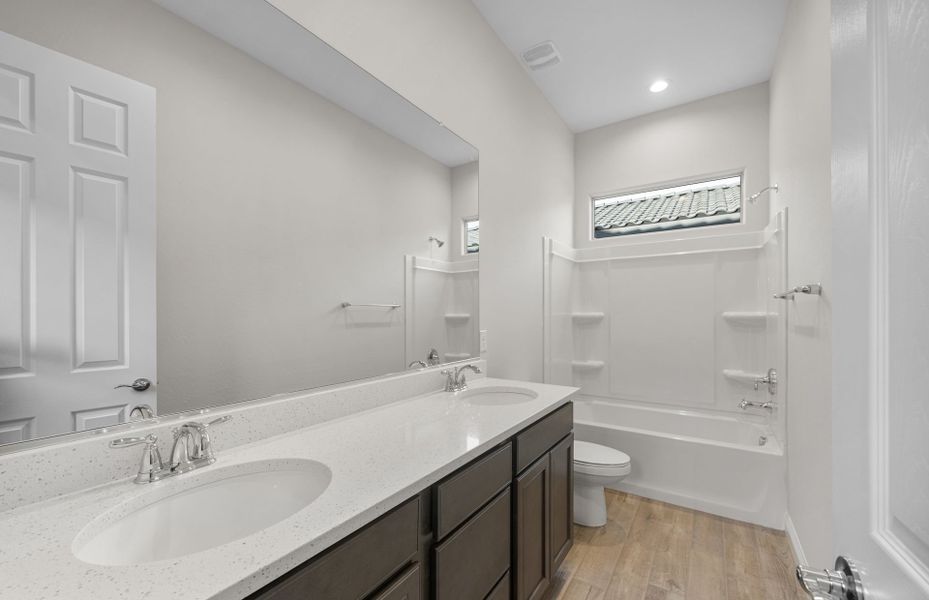 Furnished interior view inside a new home in Artisan at Asante, Surprise (Image 17).
