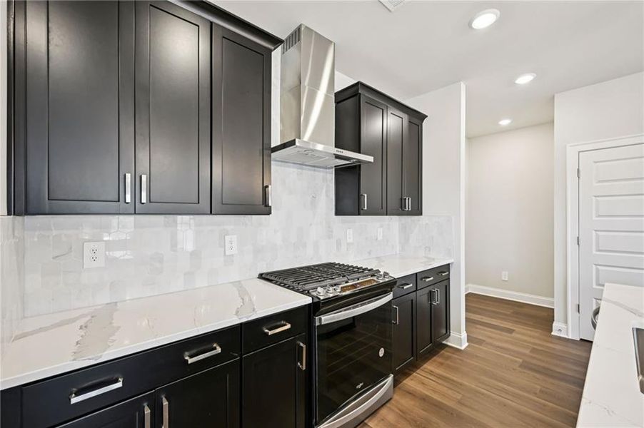 Furnished interior view inside a new home in Hemingway - Cottage Series, Cumming (Image 4).