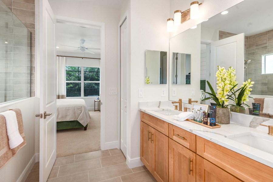 Furnished interior view inside a new home in Tide Marsh, Fort Myers (Image 10).
