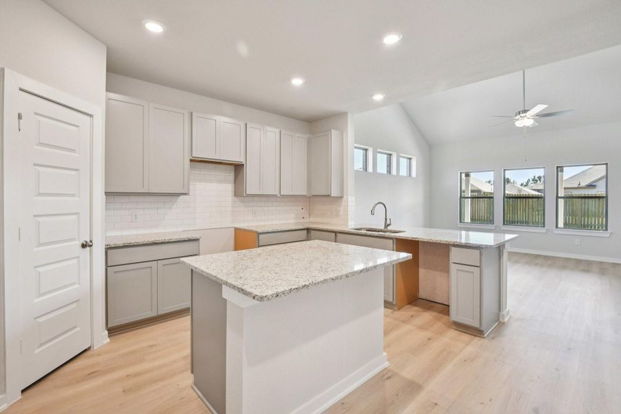 Furnished interior view inside a new home in Splendora Fields, Splendora (Image 11).