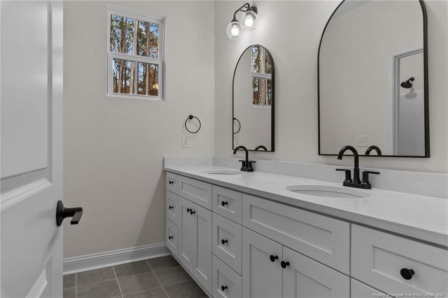 sample half bathroom