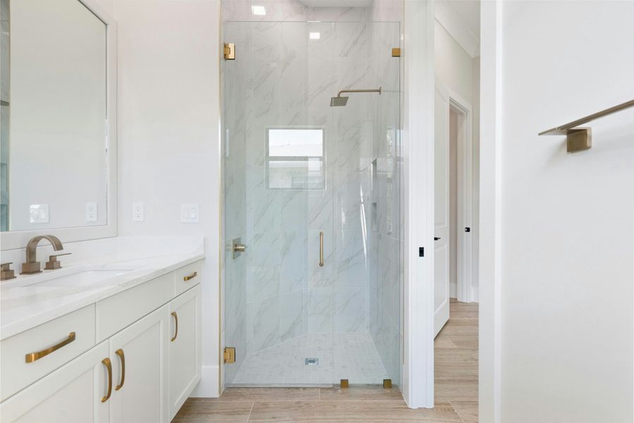 2D floor plan layout for the Madrona by GHO Homes in Tesoro Club, Port St. Lucie, FL (Image 33).