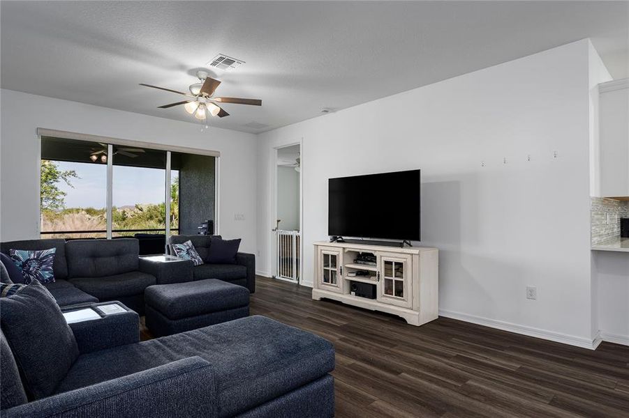 Furnished interior view inside a new home in Del Webb BayView, Parrish (Image 9).