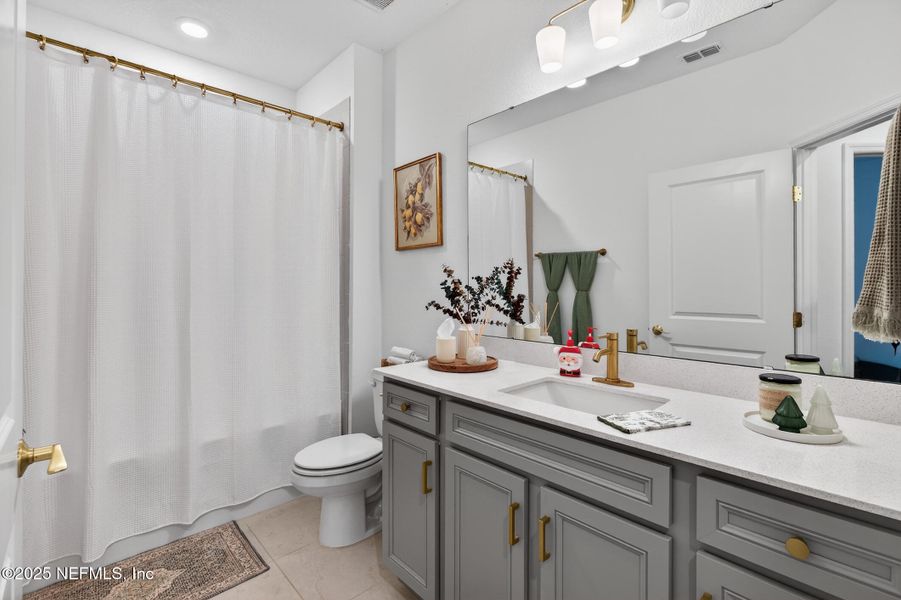 Furnished interior view inside a new home in Forest Park at Wildlight, Yulee (Image 19). Furnished interior view inside a new home in Forest Park at Wildlight, Yulee (Image 19).