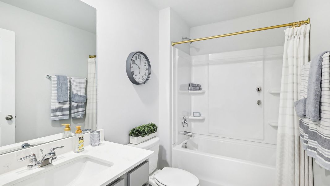 Furnished interior view inside a new home in Villages of Hunters Point, Lebanon (Image 25).