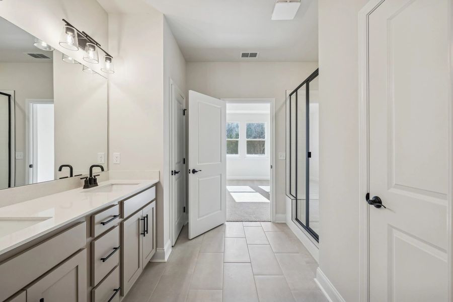 Furnished interior view inside a new home in Cedars of Cane Ridge | 55+ Community, Antioch (Image 11).