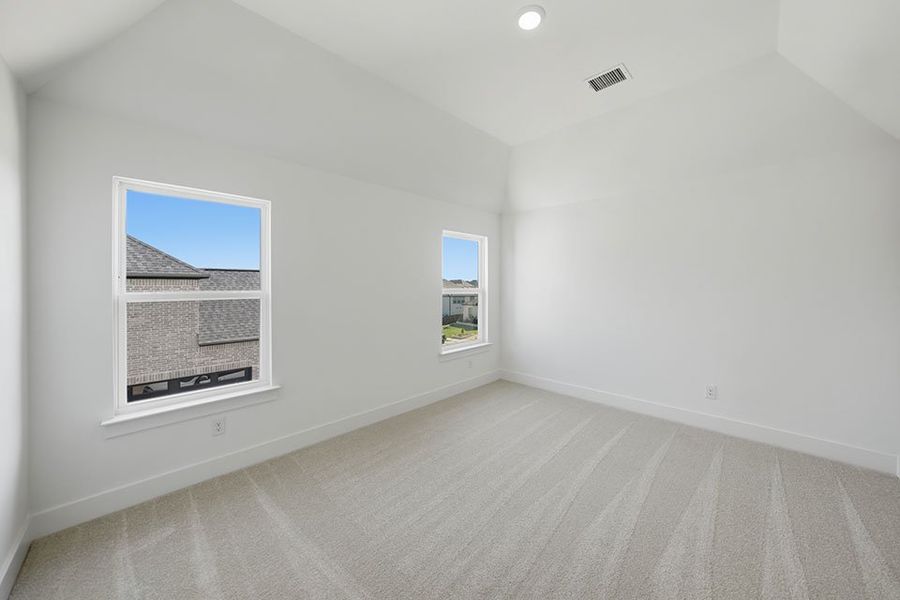 Spacious, unfurnished interior of a new home in Inspiration - Paradise Village, Lucas (Image 35). Spacious, unfurnished interior of a new home in Inspiration - Paradise Village, Lucas (Image 35).