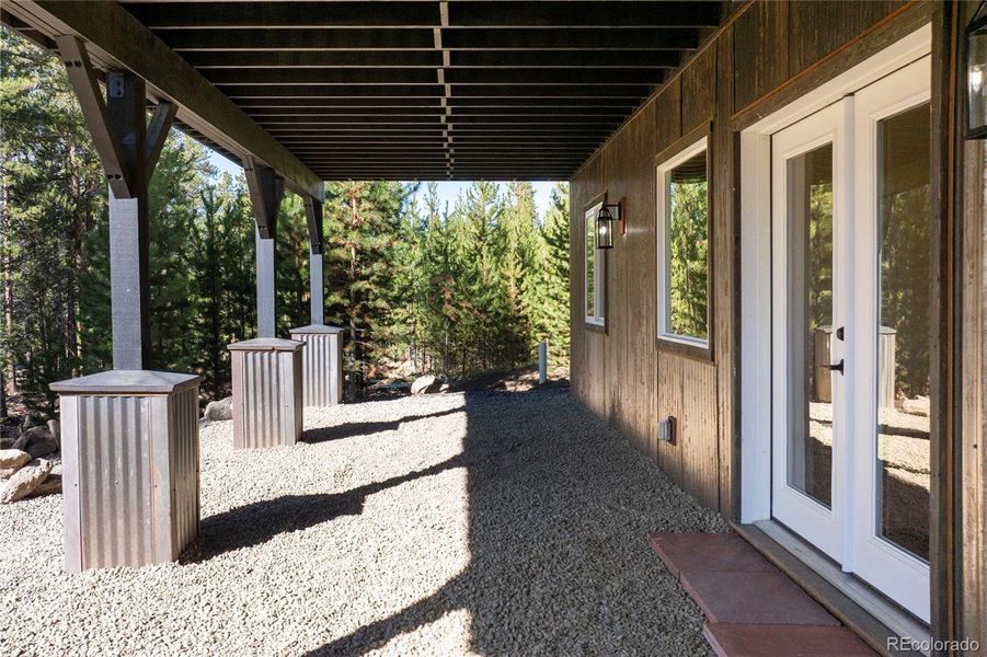 Basement outside access