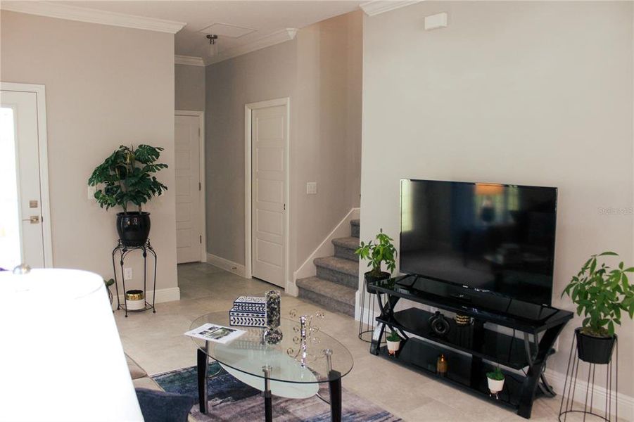 Furnished interior view inside a new home in , Leesburg (Image 11). Furnished interior view inside a new home in , Leesburg (Image 11).