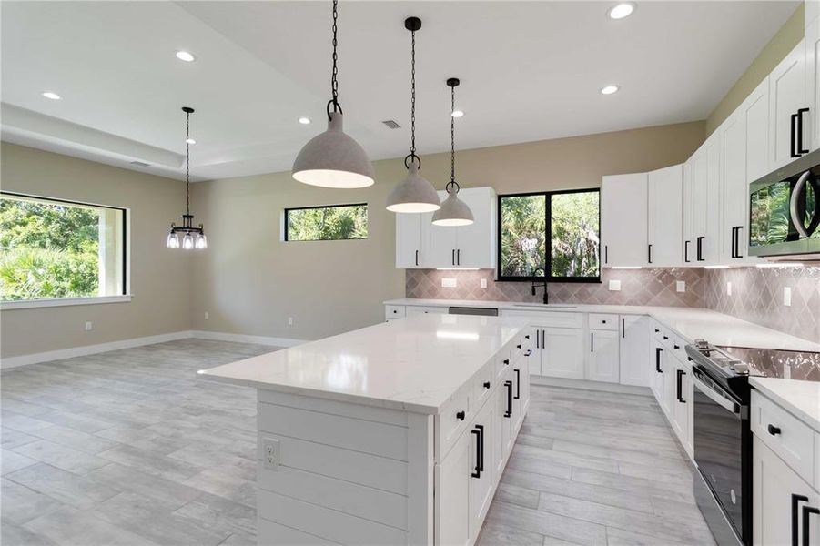 Furnished interior view inside a new home in , Rotonda West (Image 10).