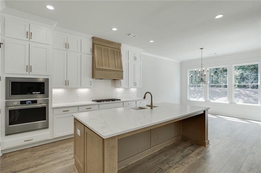 Furnished interior view inside a new home in , Statham (Image 8).