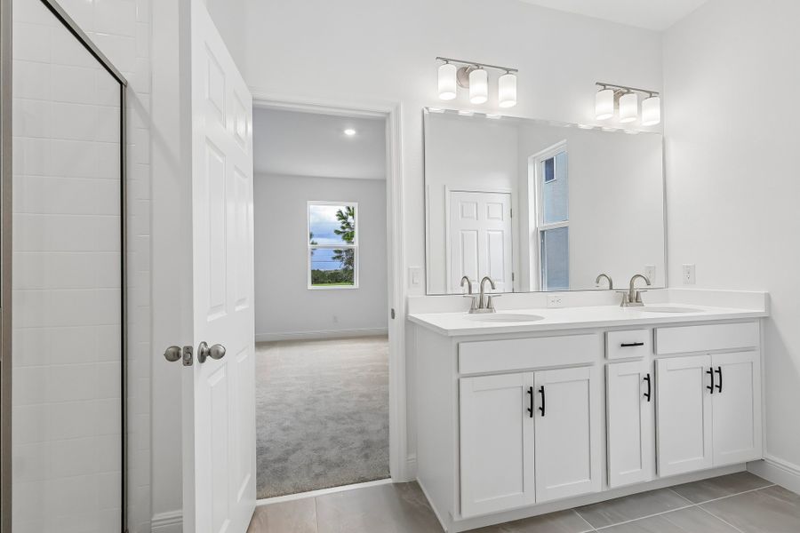 Furnished interior view inside a new home in Trinity Lakes, Groveland (Image 5).
