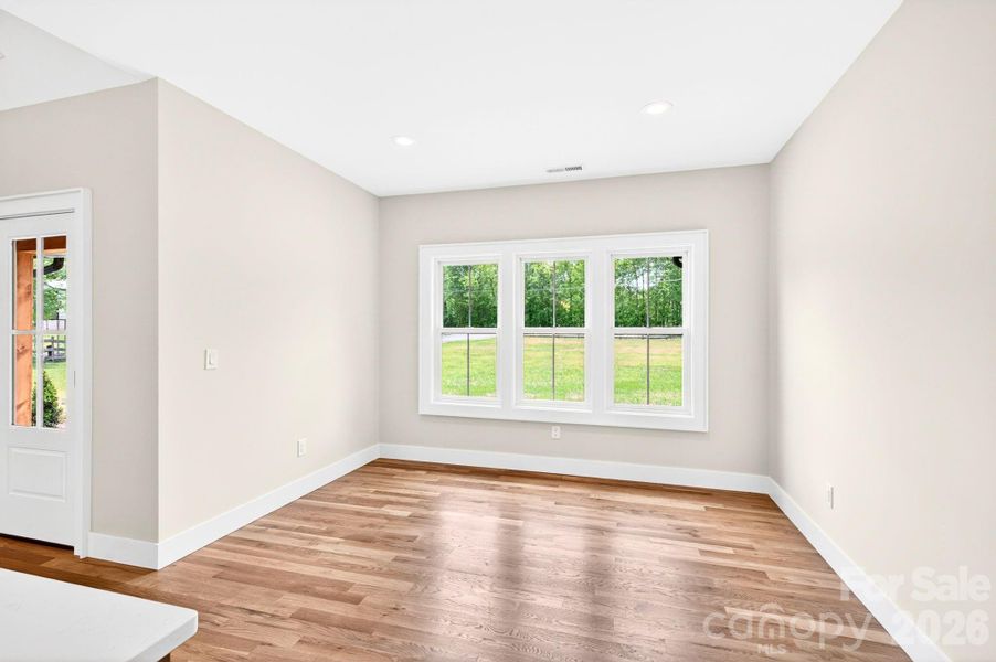 Large dining area