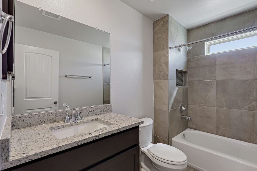 Representative furnished interior of a home built from the Sinatra by View Homes in Desert Springs | Enchanted Series, El Paso (Image 4).