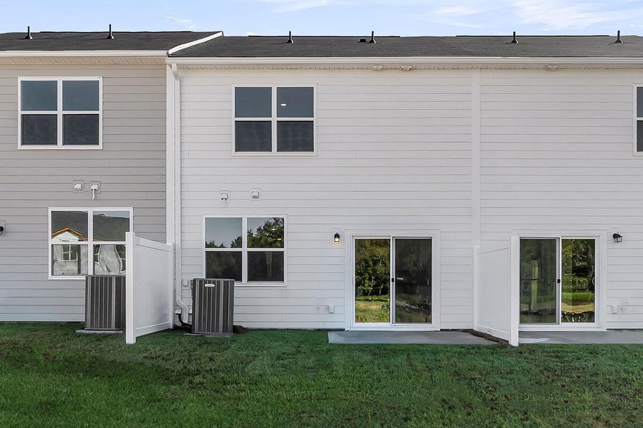 Exterior details and patio area of a home in Halstead, Moncks Corner (Image 3).
