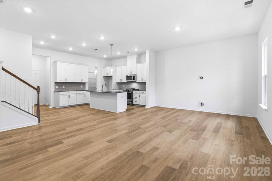 Spacious, unfurnished interior of a new home in Ridge at Sugar Creek, Indian Land (Image 27).
