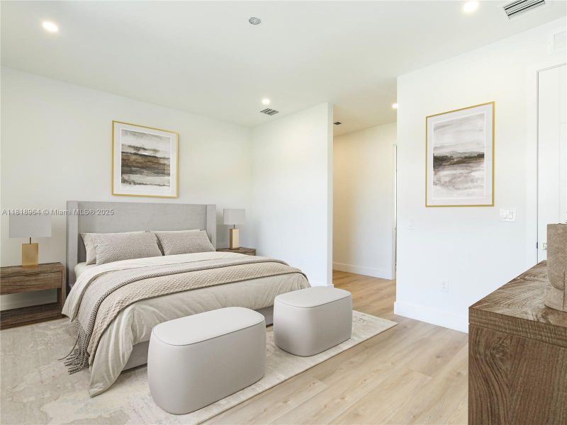 Furnished interior view inside a new home in , Fort Lauderdale (Image 12).