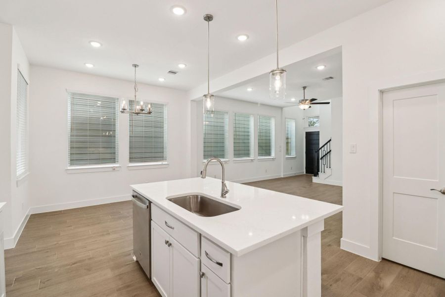 Furnished interior view inside a new home in Kresston, Montgomery (Image 7).
