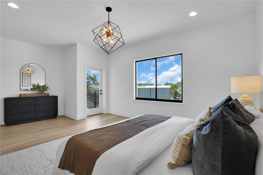 Furnished interior view inside a new home in , Tampa (Image 18).