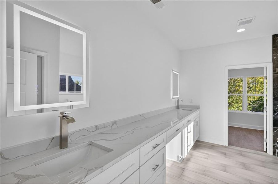 Furnished interior view inside a new home in , Douglasville (Image 10).