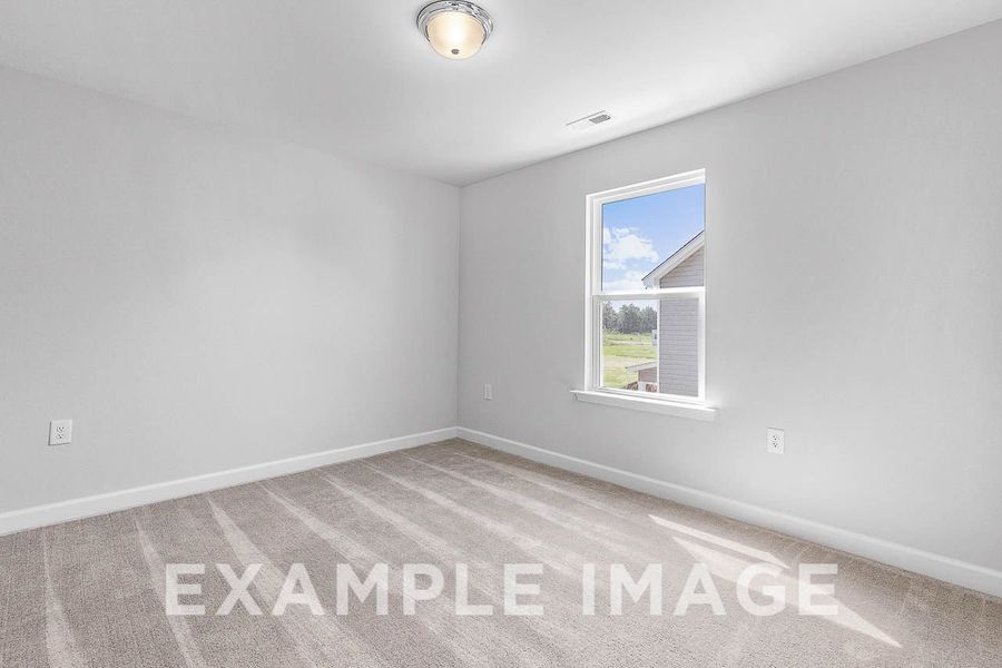 Representative unfurnished interior of a home built from the The Chestnut by Davidson Homes LLC in Retreat at North Main, Lillington (Image 24).