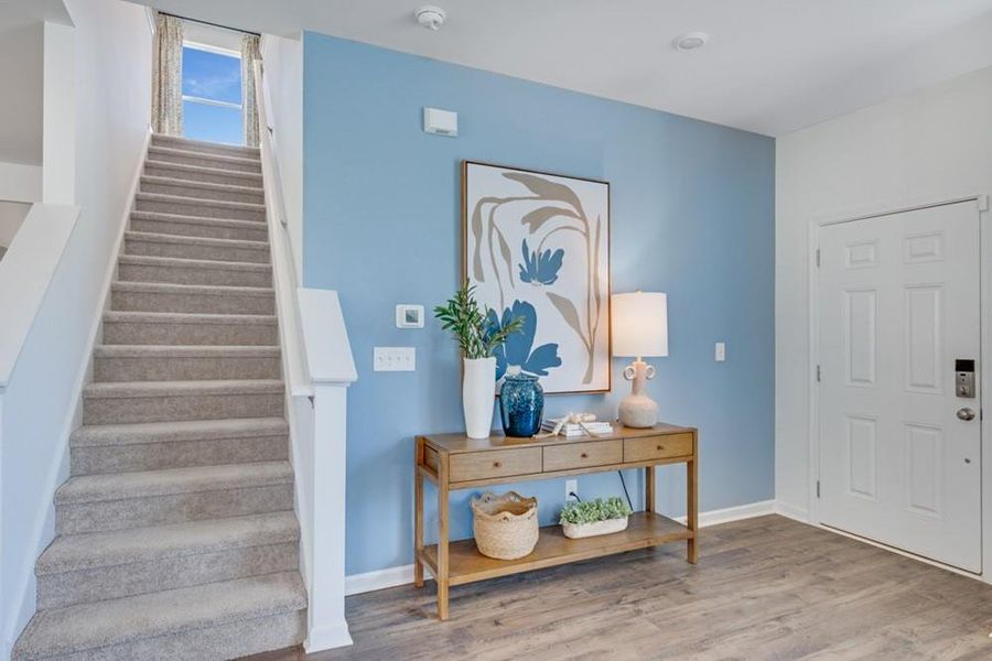 Furnished interior view inside a new home in Falls Creek, Flowery Branch (Image 4).