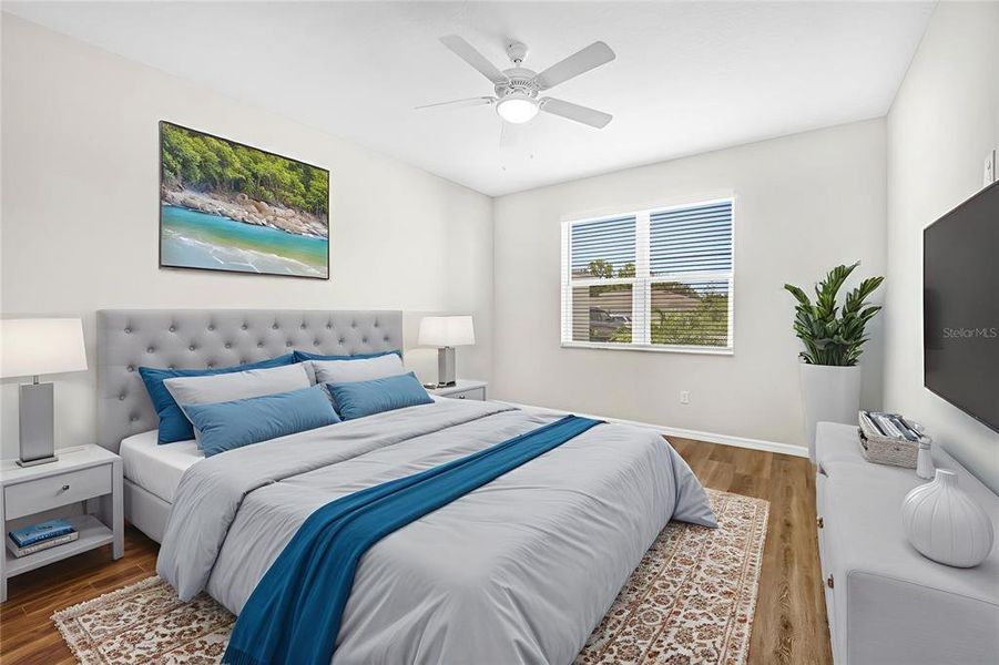 Furnished interior view inside a new home in , Brooksville (Image 10).