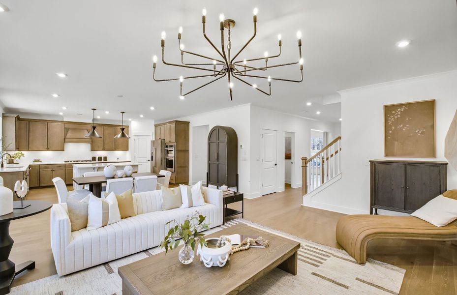 Representative furnished interior of a home built from the Riverton by Pulte Homes in Ashworth Estates, Powder Springs (Image 15).