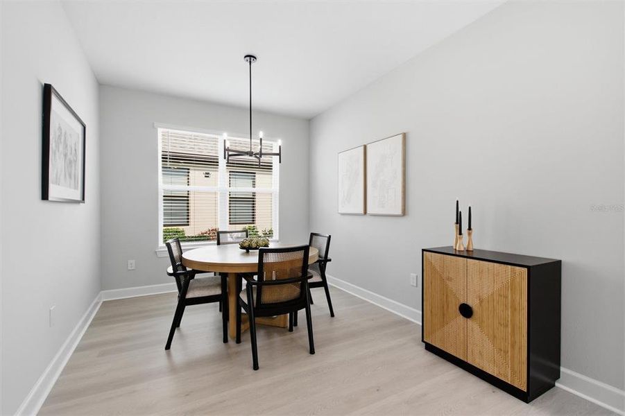 Furnished interior view inside a new home in , Poinciana (Image 20).