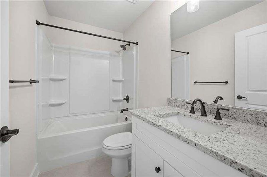 Furnished interior view inside a new home in , Dallas (Image 37).