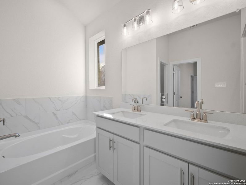 Furnished interior view inside a new home in Veranda: Premier, San Antonio (Image 8).