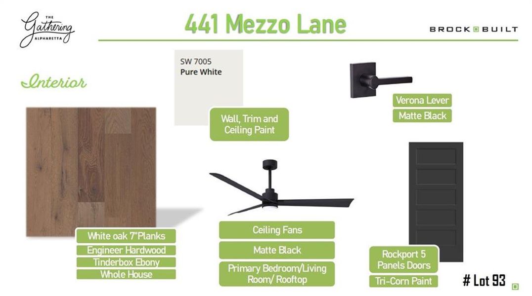 Sample of building materials used in homes in , Alpharetta (Image 5).