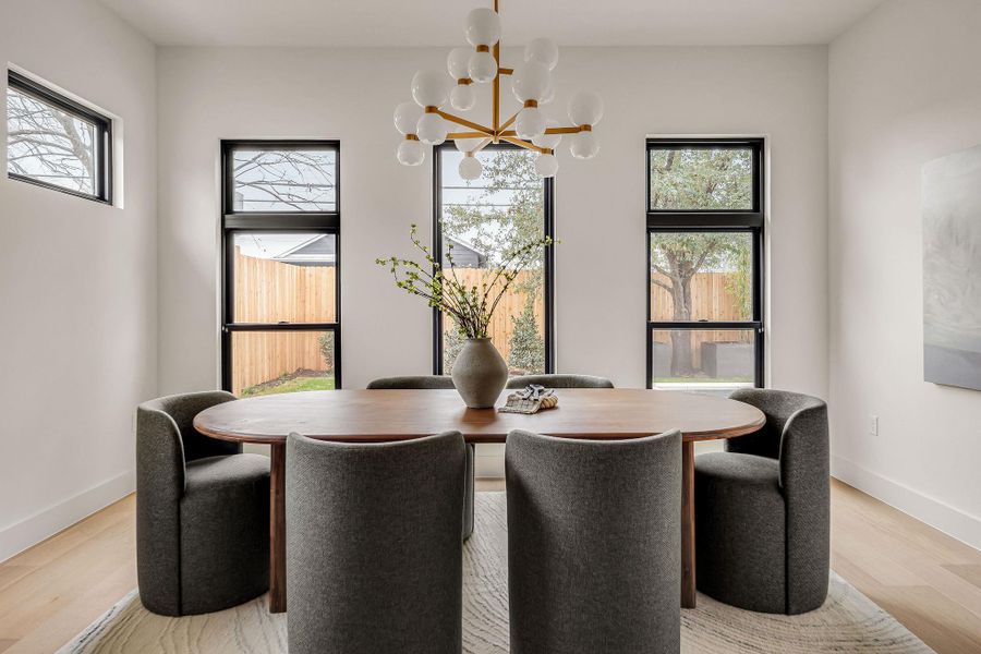 Furnished interior view inside a new home in , Austin (Image 14).