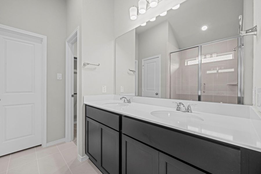 Furnished interior view inside a new home in Two Step Farm, Montgomery (Image 12).