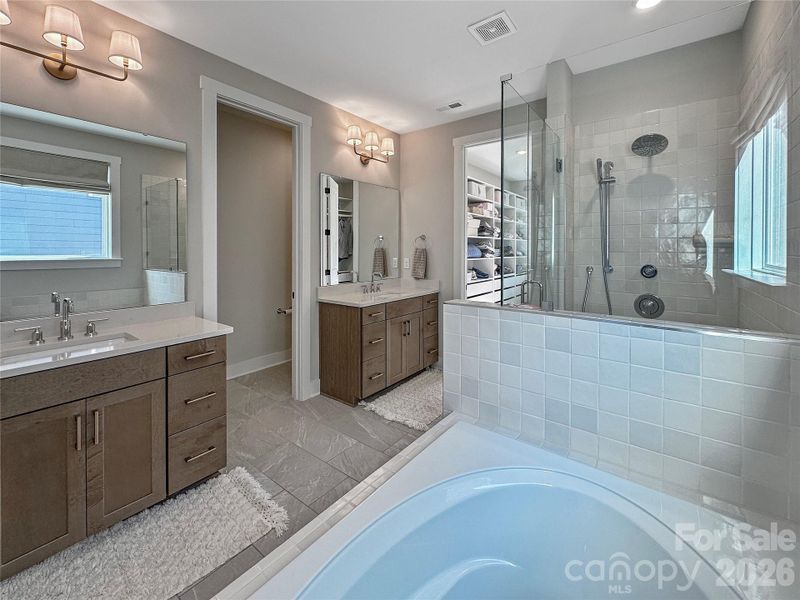 Furnished interior view inside a new home in , Mooresville (Image 19).