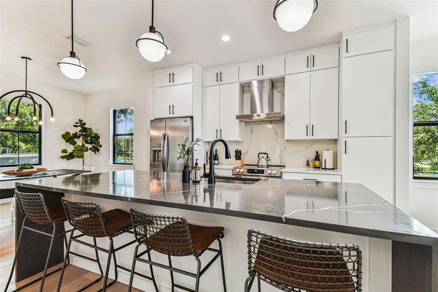 Furnished interior view inside a new home in , Tampa (Image 6).