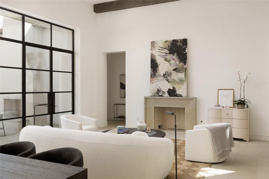 Furnished interior view inside a new home in Amarra Villas, Austin (Image 30).