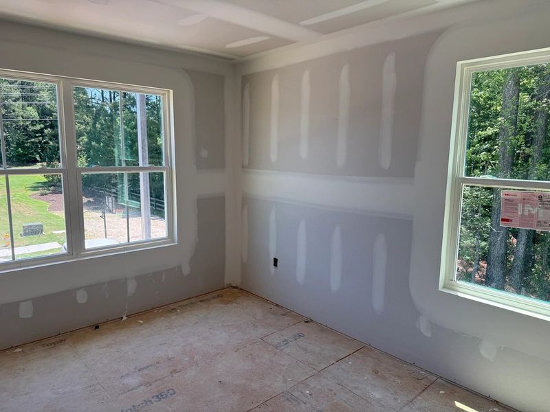 In-progress construction of a new home in Towns at The Point, Rolesville, NC (Image 17).