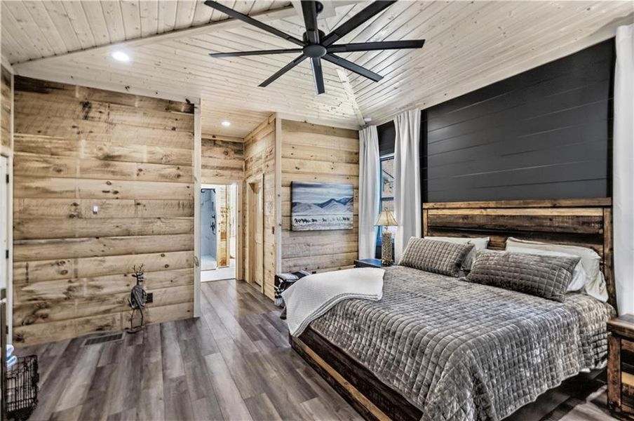 Furnished interior view inside a new home in , Blue Ridge (Image 14).