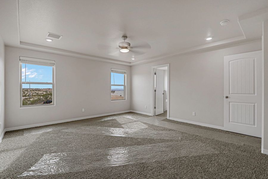 Spacious, unfurnished interior of a new home in Emerald Estates, Horizon City (Image 33). Spacious, unfurnished interior of a new home in Emerald Estates, Horizon City (Image 33).